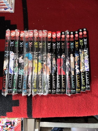 Clamp X Japanese Language Comics Manga Volume 1-18 Complete Set - Bild 2 von 11