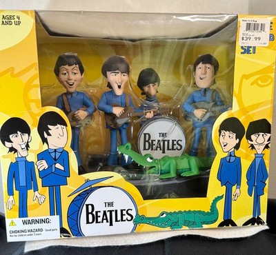 どどんThe Beatles Deluxe Boxed Set The Beatles Cartoon Deluxe Box Set Action Figures & Stage