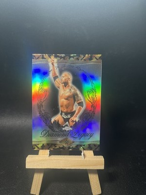Topps Chrome WWE 2025 The Rock Diamond Legacy RDL-21 Refractor 