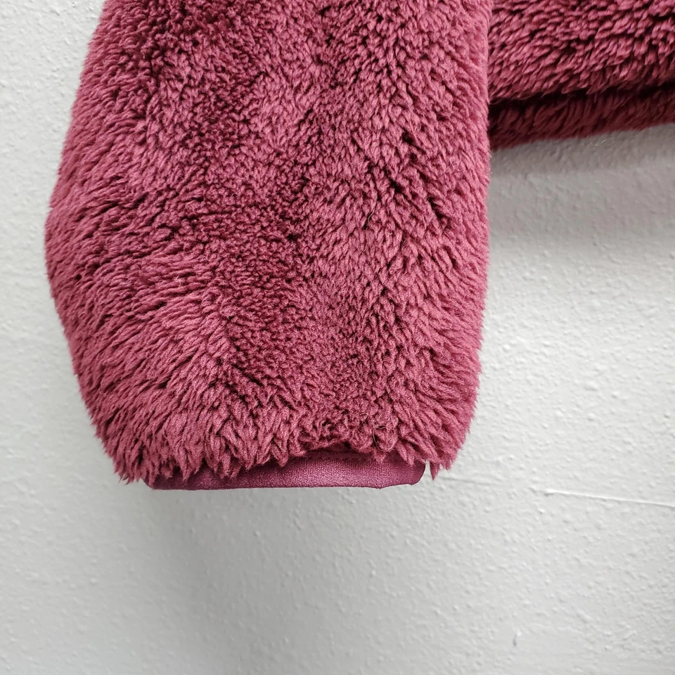 PINK Victoria's Secret Pullover Womens 2XL Sherpa Fleece Faux Fur Jacket Cozy - Image 3 of 4