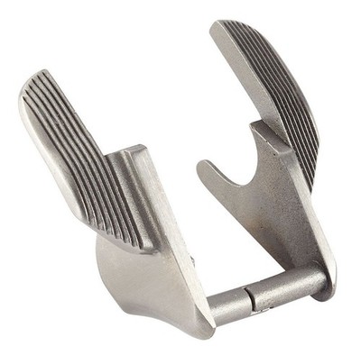 Wilson Thumb Safety High Ride 1911 Stainless Steel Handgun Ambidextrous - 423S