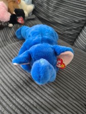 Ty Beanie Babies Peanut The Elephant Rare With Gosport Tag Error