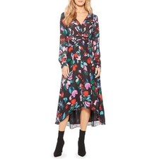 Parker Cora Floral Silk Blend Maxi Dress 4