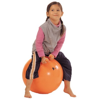 Weplay KB1302 Sprungball Hüpfball klein, orange, 40cm, orange (1 Stück)