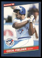 1986 Donruss #512 Cecil Fielder