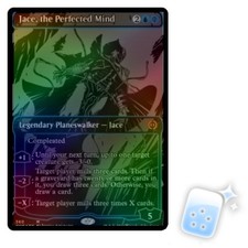 FOIL JACE, THE PERFECTED MIND (OIL SLICK RAISED FOIL) Phyrexia: All Will Be One