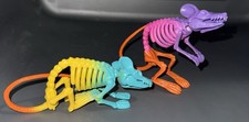 Halloween Skeleton Eat 6in Rat Skeletons Halloween Decorations 2 Packs