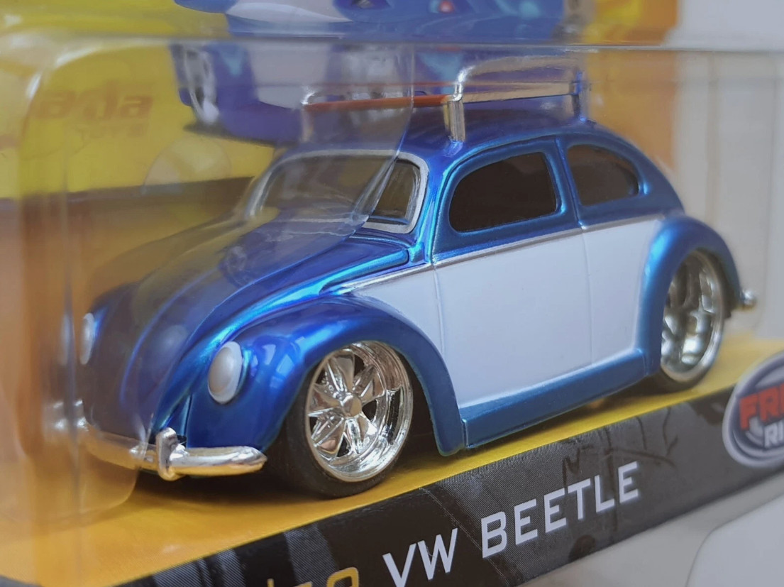 59 VOLKSWAGEN BEETLE Jada Toys 1/64 Dub City Oldskool 2005 diecast