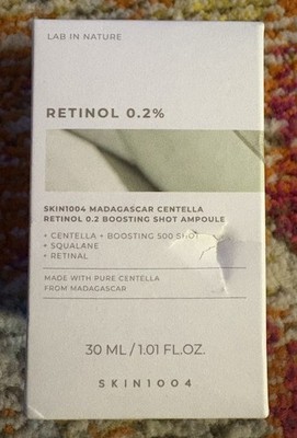 SKIN1004 Retinol 0.2% Boosting Shot Ampoule 30 mL Elasticity Barrier Support
