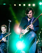 Hunter Charlie Worsham perform outside Bridgestone Arena on Novemb- Old Photo