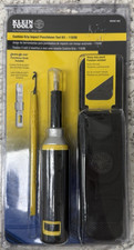 Klein Tools Cushion-Grip Impact Punchdown Tool Kit - 110/66 Dura Blade Free Ship