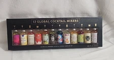12 Pack Global Cocktail Mixers - Mixed Drink Gift Set Flavors Around the World