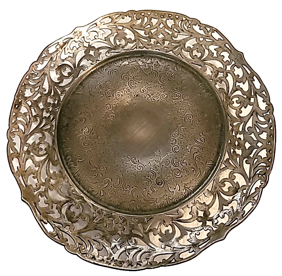 Forbes Silver Co In Antique Us Silver-Plated Platters & Trays | eBay