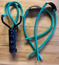 Marksman Slingshot w/ Plastic Grip & Two Extra Bands