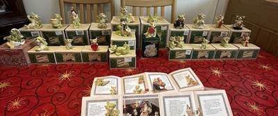 21 verpackte Vintage Whimsical World of Pocket Dragons Figuren +1 weitere