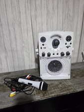 Singing Machine, SML385UBK, Bluetooth Karaoke System with LED Lights, USB, CD G