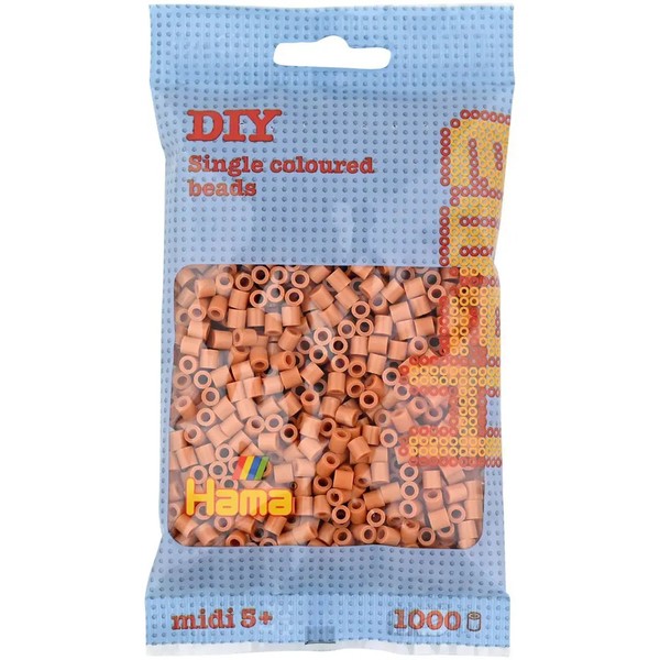 Hama 207-21 BüGelperlen Midi - Hellbraun 1000 Perlen, Ab 5 Jahren-image