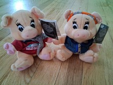 Harley-Davidson Bean Bag Plush Pigs Collectible Toy RACER  PUNKY w Tags
