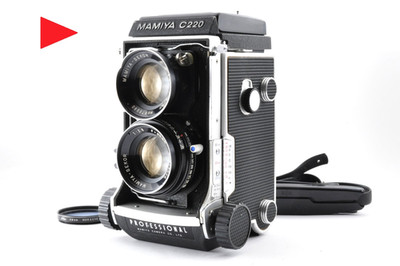 Mamiya C220 analoge TLR-Kamera Sekor 80 mm f2,8 Objektiv [EXC5] #25380