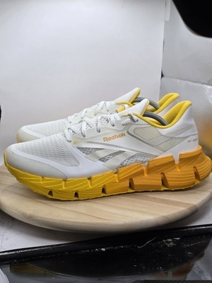 Mens 12 - Reebok Floatzig Running Shoes Marathon White Mesh Training Lightweight