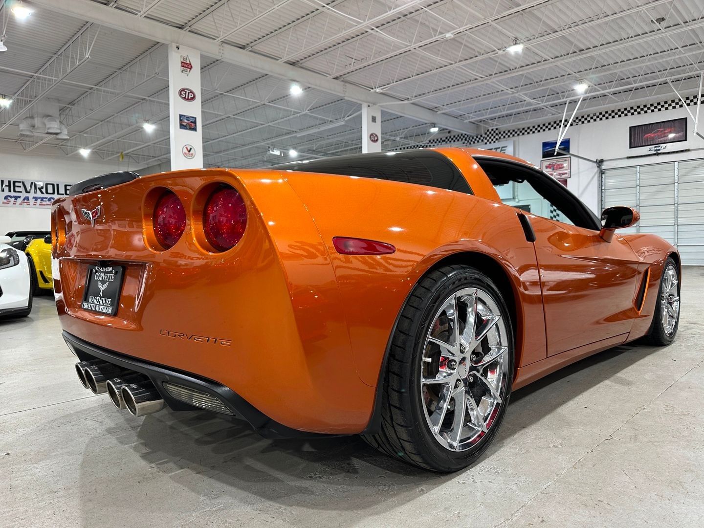 2008 [83U] Atomic Orange Metallic Chevrolet Corvette   | C6 Corvette Photo 4