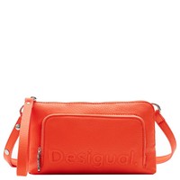Desigual Half Logo 24 Lisa - UmhäNgetasche 20 Cm (Orange)