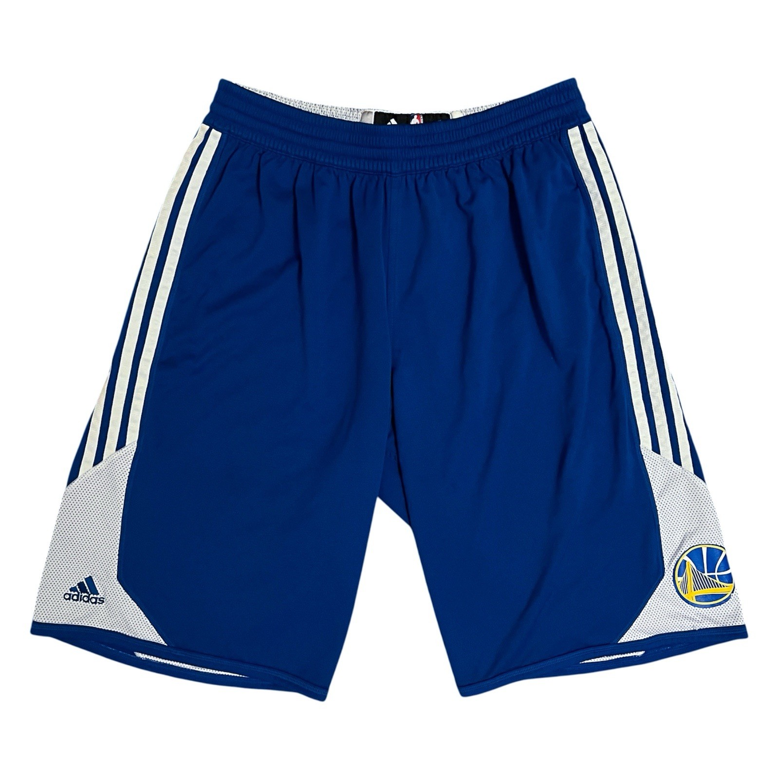 Team Issued 2014 Golden State Warriors Steve Kerr Practice NBA Shorts XL
