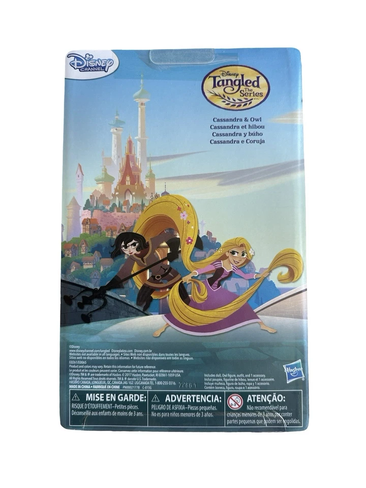 Disney Tangled The Series Muñeca Cassandra y Princesa Búho Figura Artículo de Coleccionista Foto 4 de 4