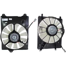 Cooling Fan Assemblies Set For 1998-2003 Toyota Sienna CE LE XLE