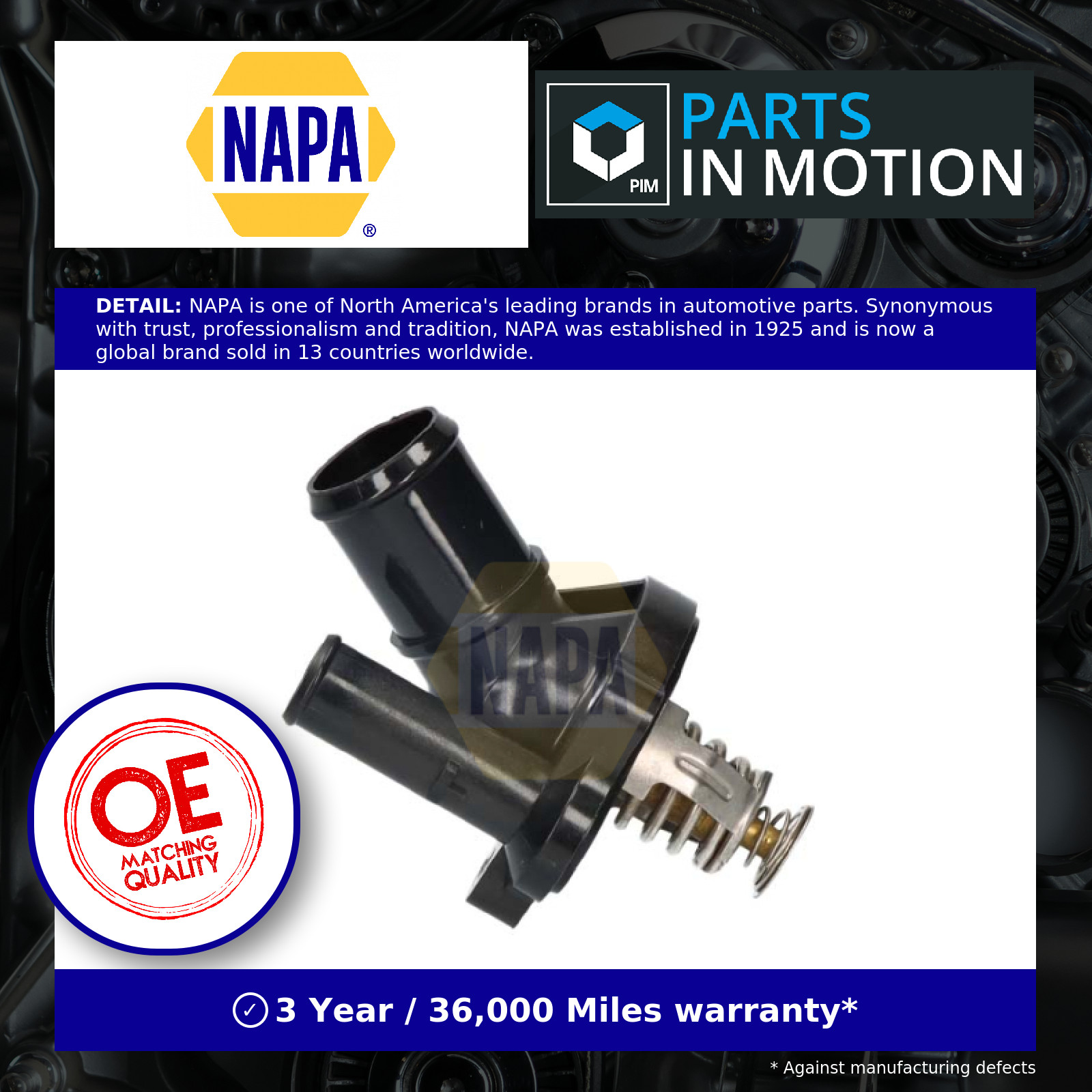 Coolant Thermostat fits MAZDA CX7 ER 2.3 07 to 13 L3-VDT NAPA L32715170 Quality - Image 5