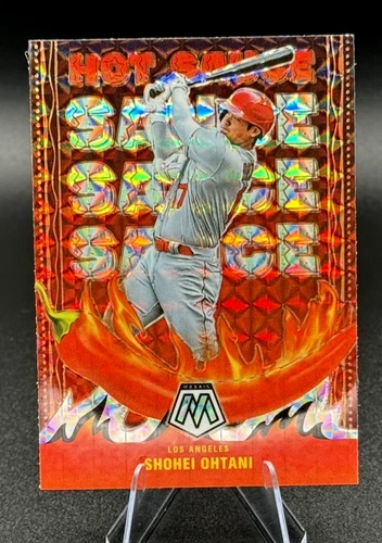 2022 Panini Mosaic - Hot Sauce Shohei Ohtani #HS-6 Mosaic Prizm