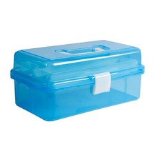 Caja de almacenamiento organizadores de artesanías creativas para maquillaje accesorios para el cabello dibujo a