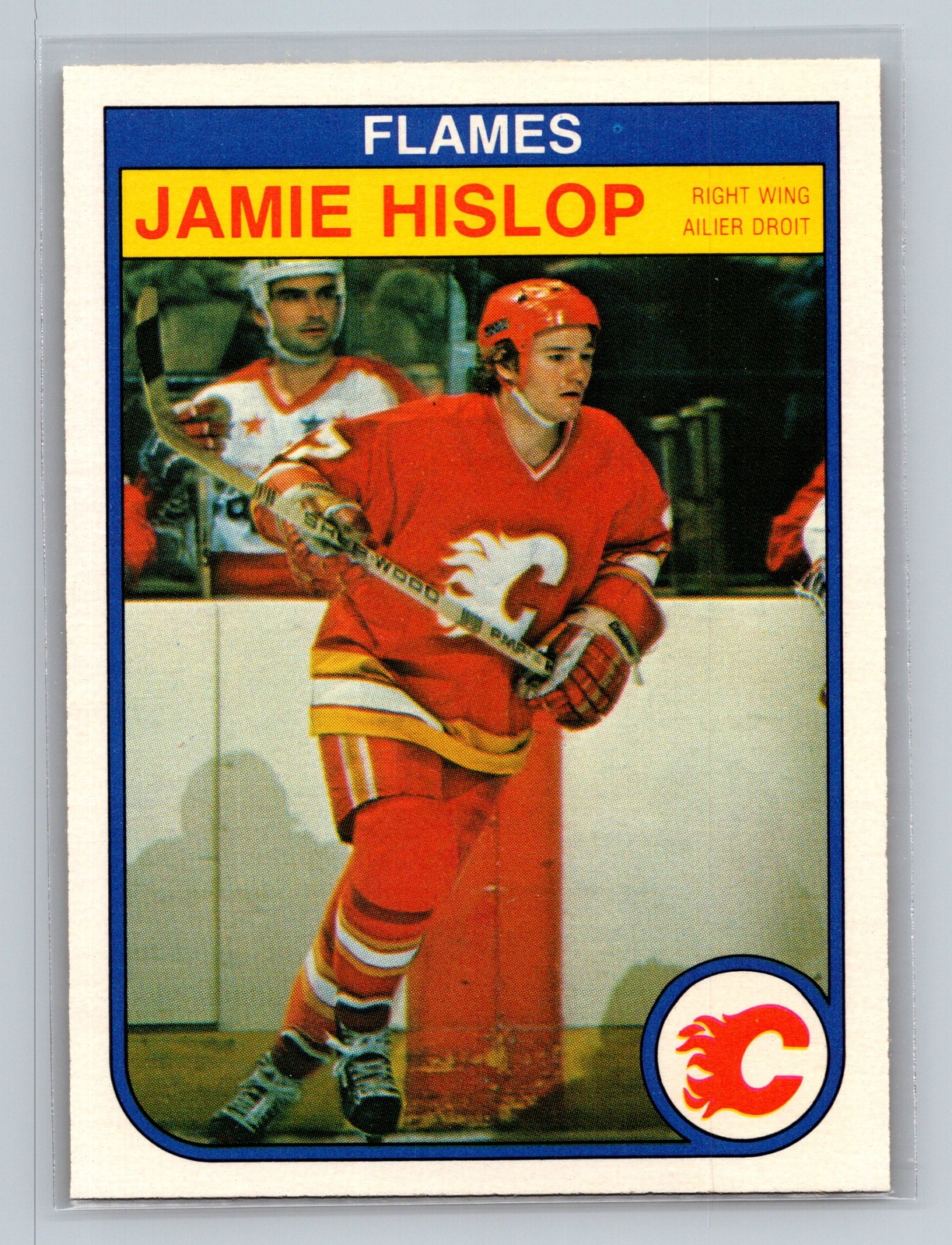 1982-83 O-Pee-Chee #47 JAMIE HISLOP - SHARP MINT