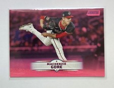 2025 Topps Stadium Club MacKenzie Gore #178 Pink Foil Fat Pack Exclusive SP 🔥🔥