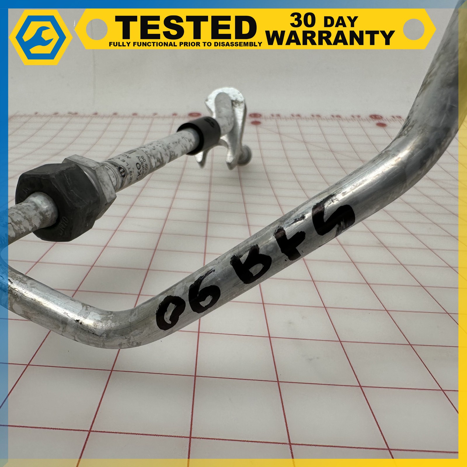 06-12 BENTLEY Flying Spur A/C AIR CONDITIONING HOSE PIPE LINE OEM