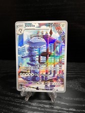 Pokémon Steelix 208/182 SV04: Paradox Rift Holo Illustration Rare TCG Card on eBay
