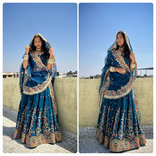 LEHENGA CHOLI INDIAN BOLLYWOOD WEDDING PARTY PAKISTANI WEAR READYMADE