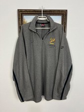 Vintage 90's Nike South Africa Rugby Union Fleece Jacket Mens Sweatshirt Size L