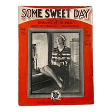 1929 Some Sweet Day - Children Of The Ritz - Vintage Sheet Music