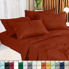Sheet Set Queen Microfiber Ultra Soft Breathable 4 Piece Full Size Bed Sheets