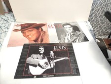 Elvis Presley Vintage Calendar Lot of 3 &ndash; 2000 2001  2004 Wall Calendars F219