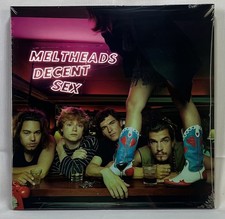 Meltheads ‎– Decent Sex 12" Transparent Vinyl Record LP Album 2024 New Sealed
