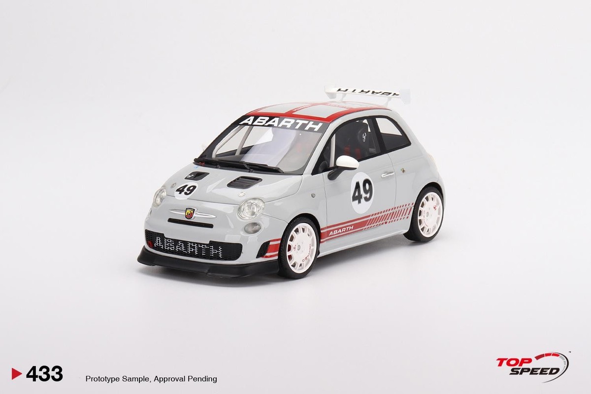 Fiat 500 Abarth Assetto Corse Presentation #49 1:18 Scale