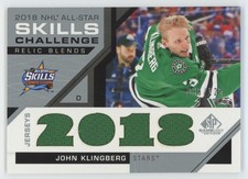 2018-19 SP Game Used 2018 NHL All-Star Skills Relic Blends 036/125 John