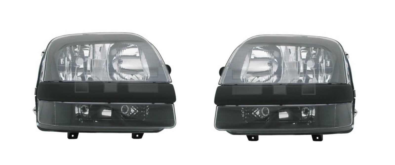 Phare avant Fiat Doblo 2001-2005 électrique bloc optique double H1 H7 anti buée