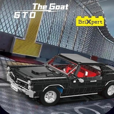 Mould King Pontiac GTO The Goat 1964 Muscle Car V8 Modellauto Bausteine