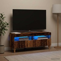 Led-Tv-Schrank Alkmaar 100 X 35 X 43 Cm Altholz Holzwerkstoff