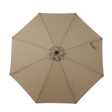 10ft Patio Umbrella Replacement Canopy 8 Ribs UV Protection Outdoor-Canopy Only