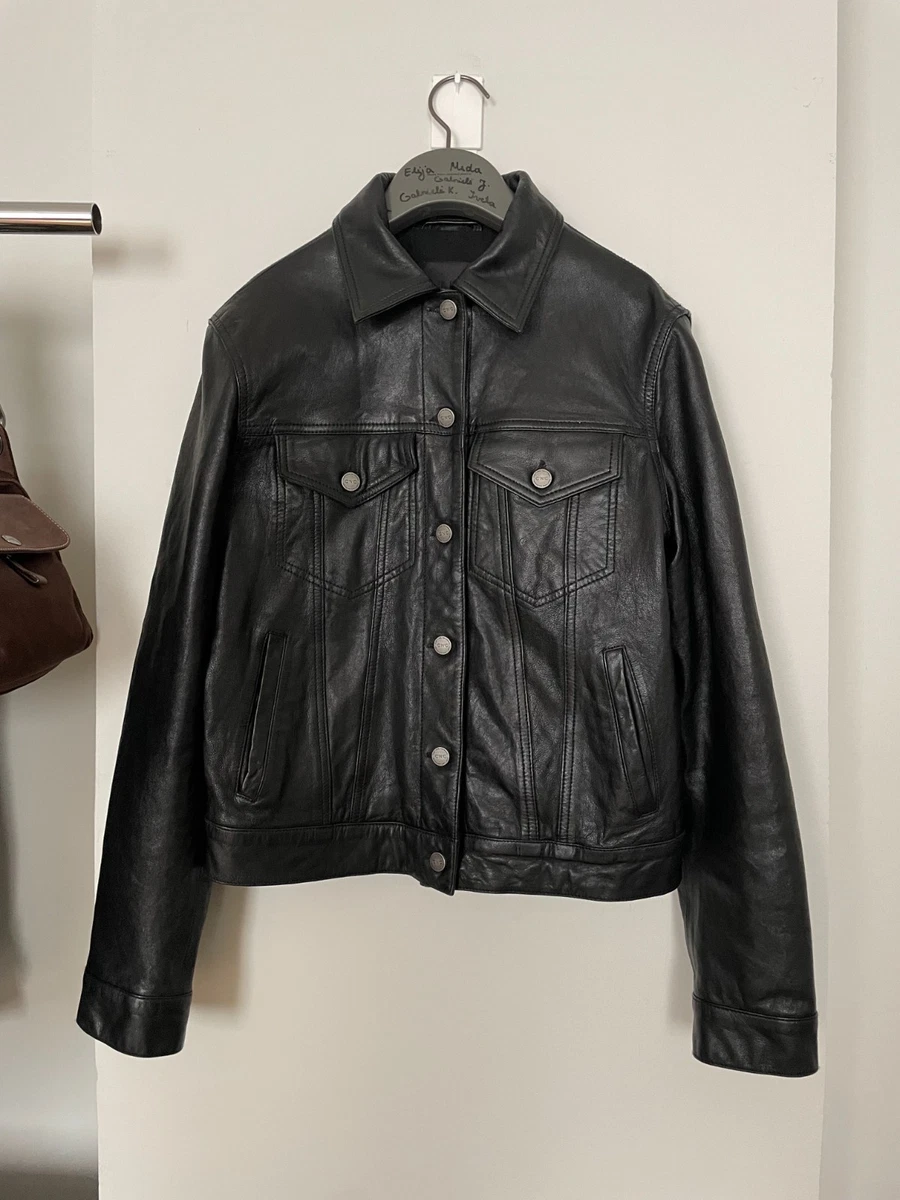 Costume National Coats, Jackets & Vests Leather Outer Shell for