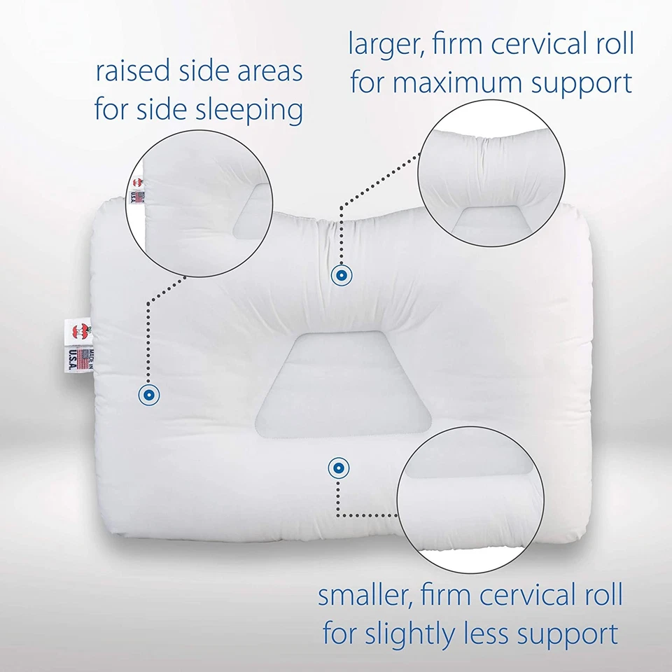 Tri-Core Cervical Pillow, Full Size, Standard Firm - Image 2 of 4